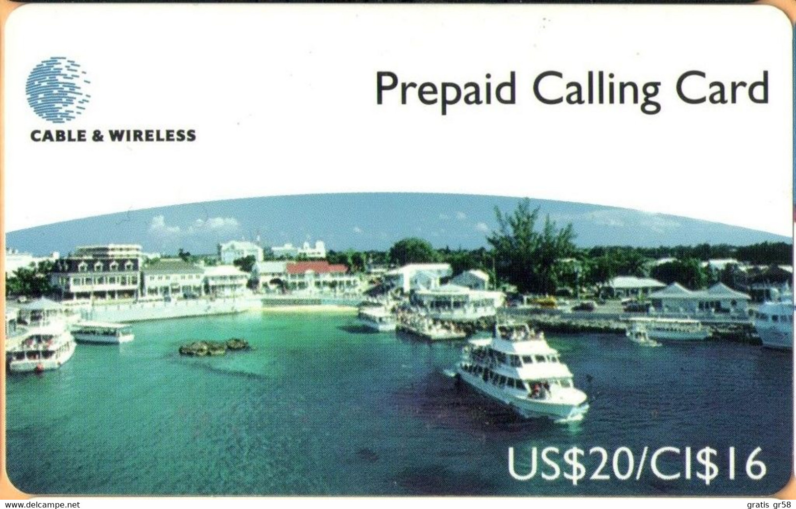 Cayman Islands - CAY-P27, CI$20, CN: Cay27, Georgetown Harbour, Port, 5.000ex, 1998, Mint - Cayman Islands