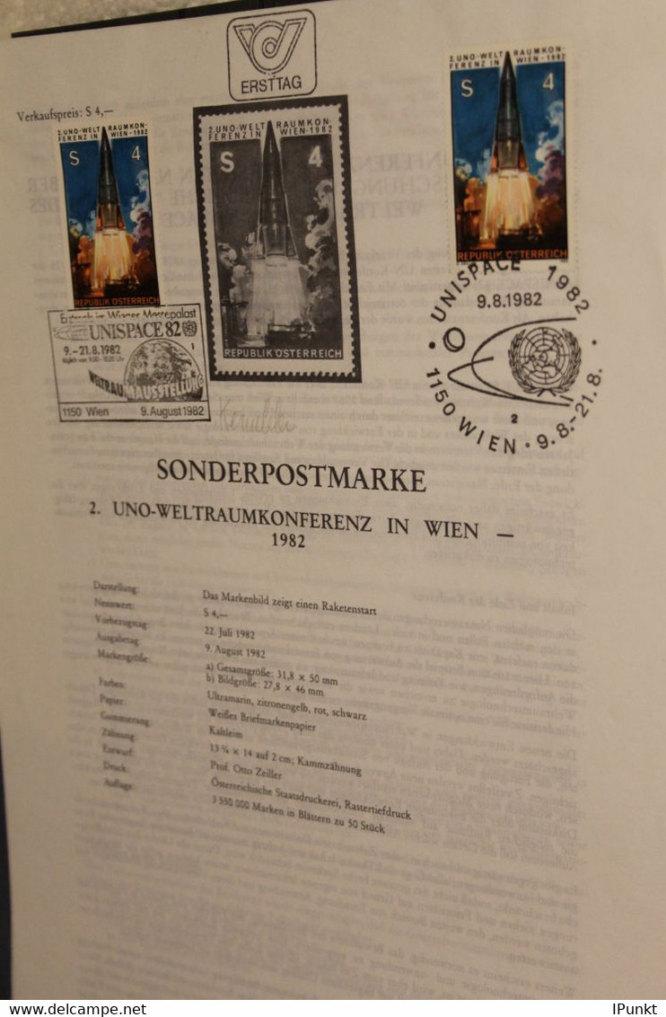 Österreich, Ersttagsblatt; UNO Weltraumkonferenz 1982 - Other & Unclassified