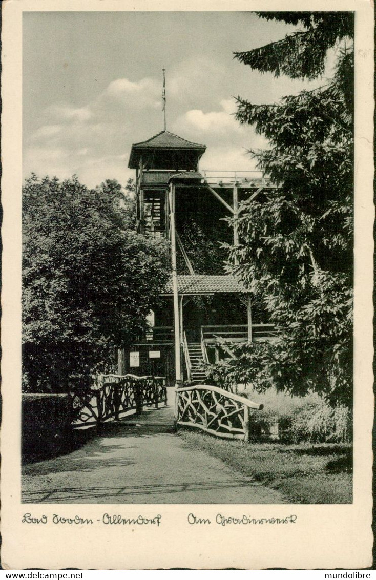 Alte Kleinformatkarte BAD SODEN-ALLENDORF, Gelaufen 1940 - Bad Sooden-Allendorf