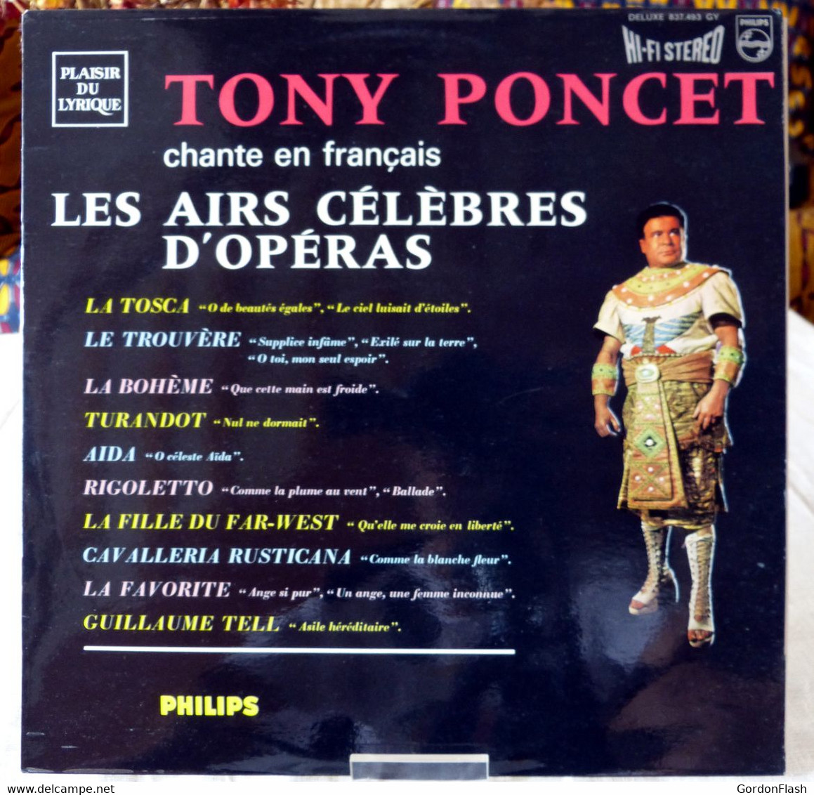 Tony Poncet : Chante En Français Les Airs Célèbres D'Opéra - Opera