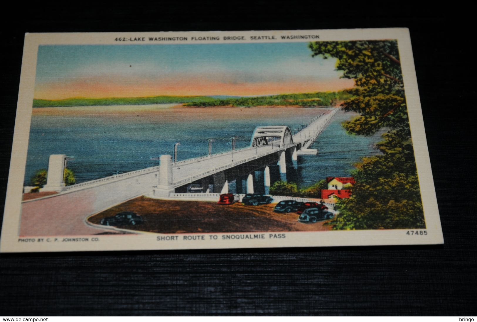 17941-               LAKE WASHINGTON FLOATING BRIDGE, SEATTLE - Seattle