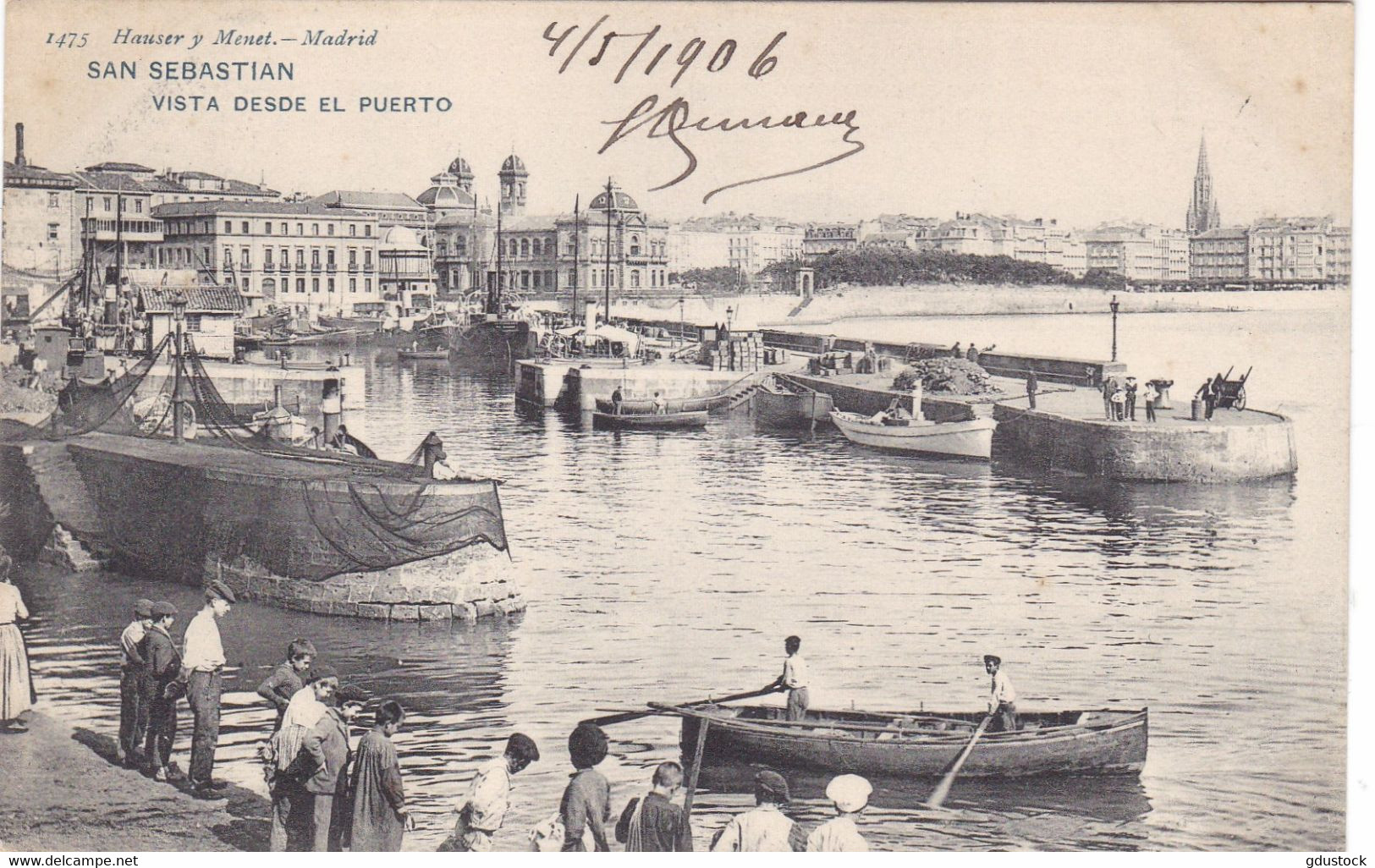 Espagne - San Sebastian - Vista Desde El Puerto - Perejil