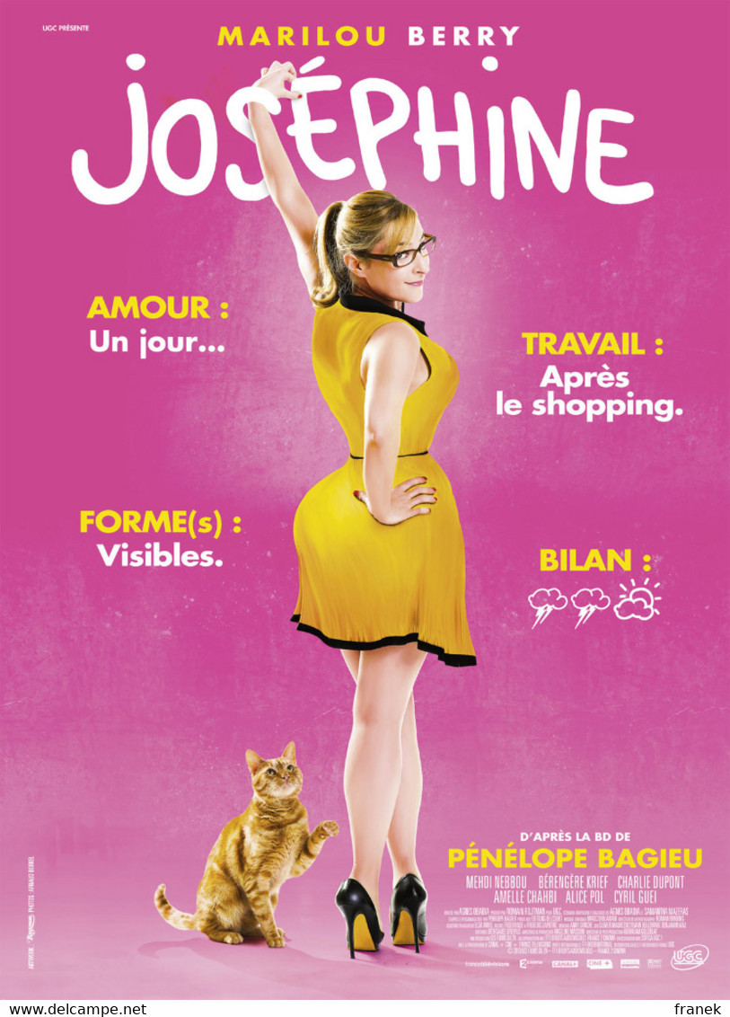 Affiche De Cinéma Officielle " JOSEPHINE " Format 40X60cm - Affiches & Posters