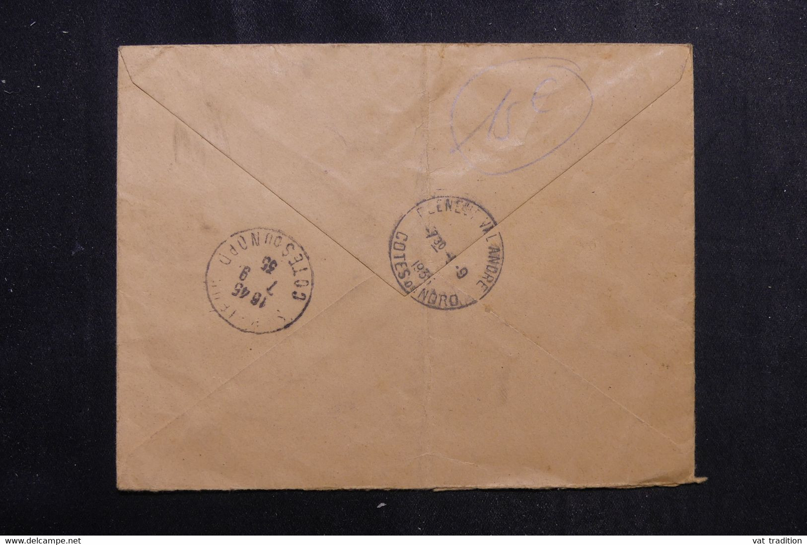 NOUVELLE CALÉDONIE - Enveloppe En Recommandé De Nouméa Pour La France En 1935 - L 72347 - Brieven En Documenten