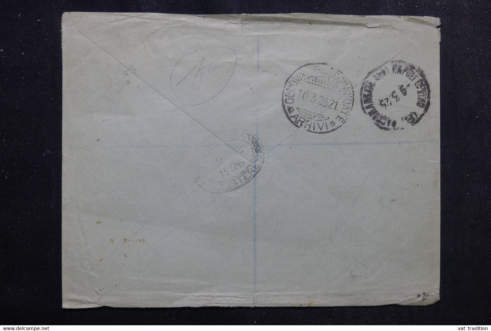 KENYA OUGANDA - Enveloppe En Recommandé De Mombasa Pour L 'Italie En 1925 - L 72353 - Kenya & Uganda