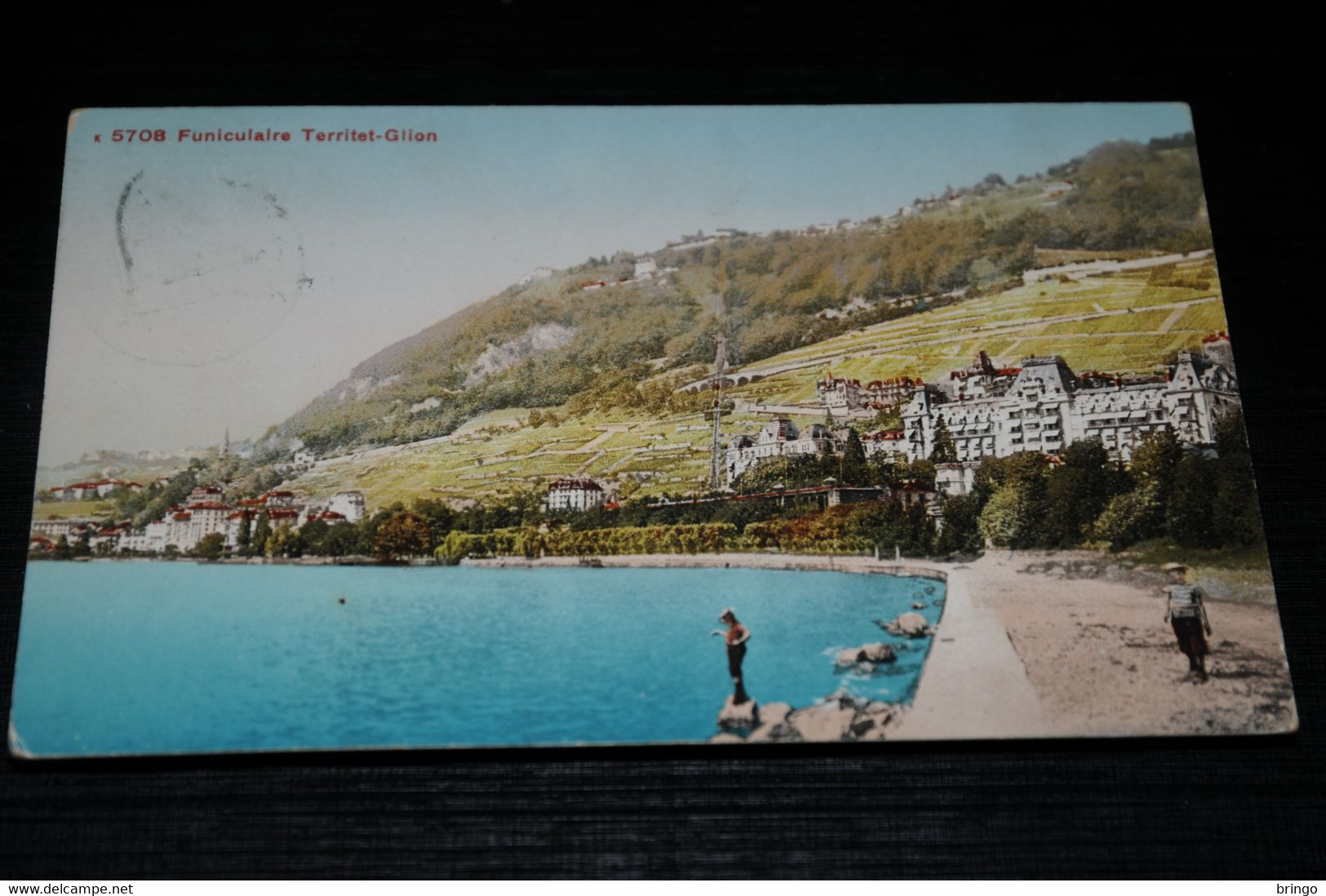 17962-               FUNICULAIRE, TERRITET-GLION - 1911 - Ilanz/Glion