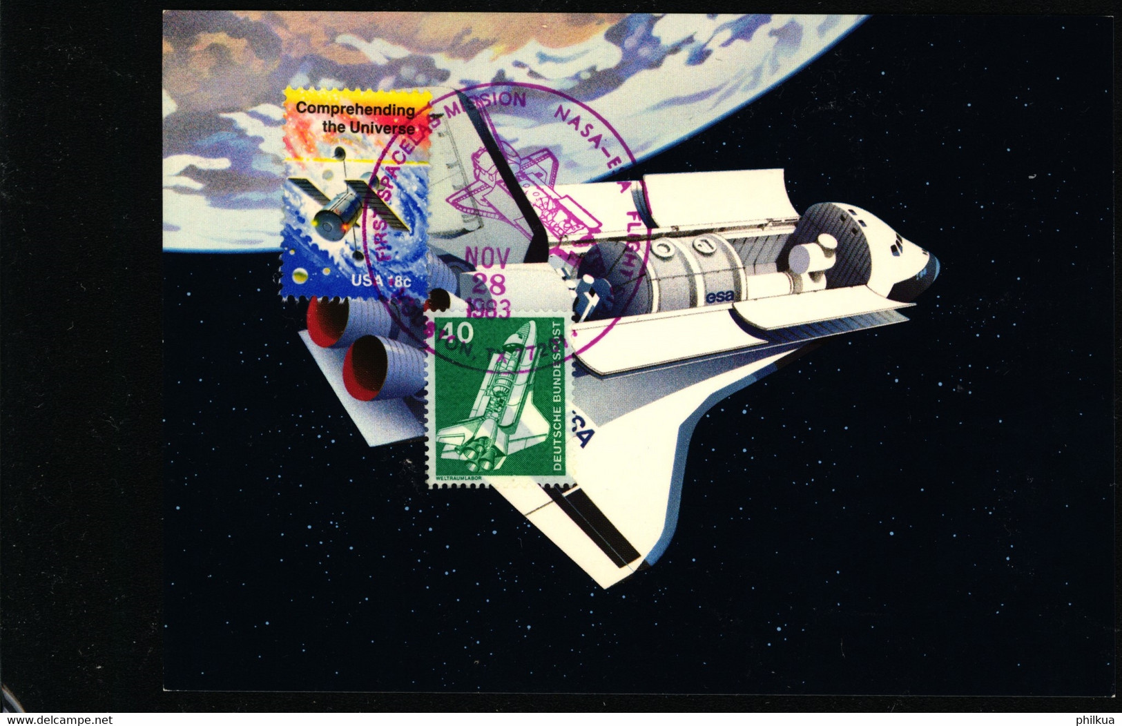 USA SUISSE Weltraum, Raumfahrt, Sateliten - Space, Space Travel, Satellites - Espace, Voyages Dans L'espace, Satellites - Nordamerika