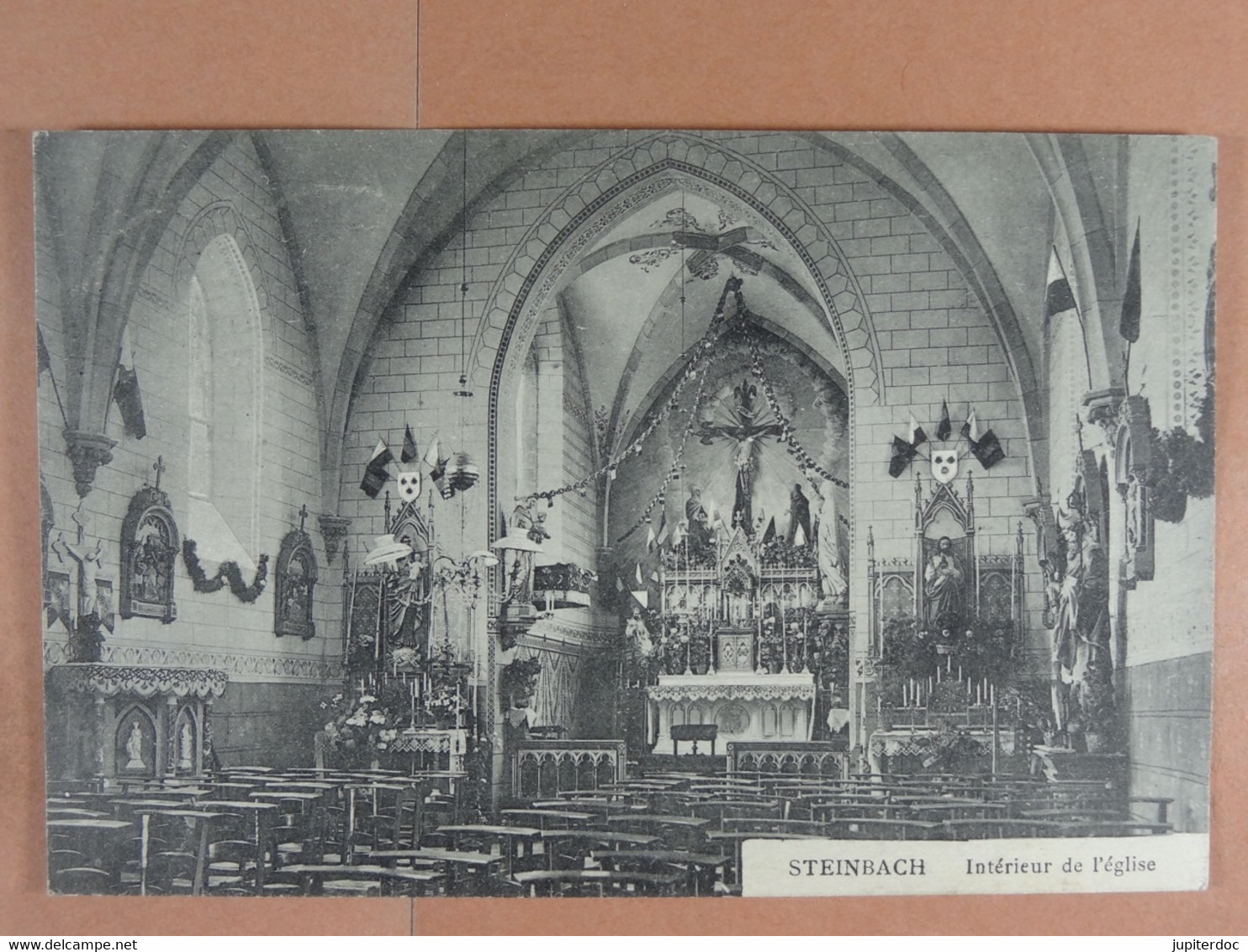 Steinbach Intérieur De L'église - Gouvy