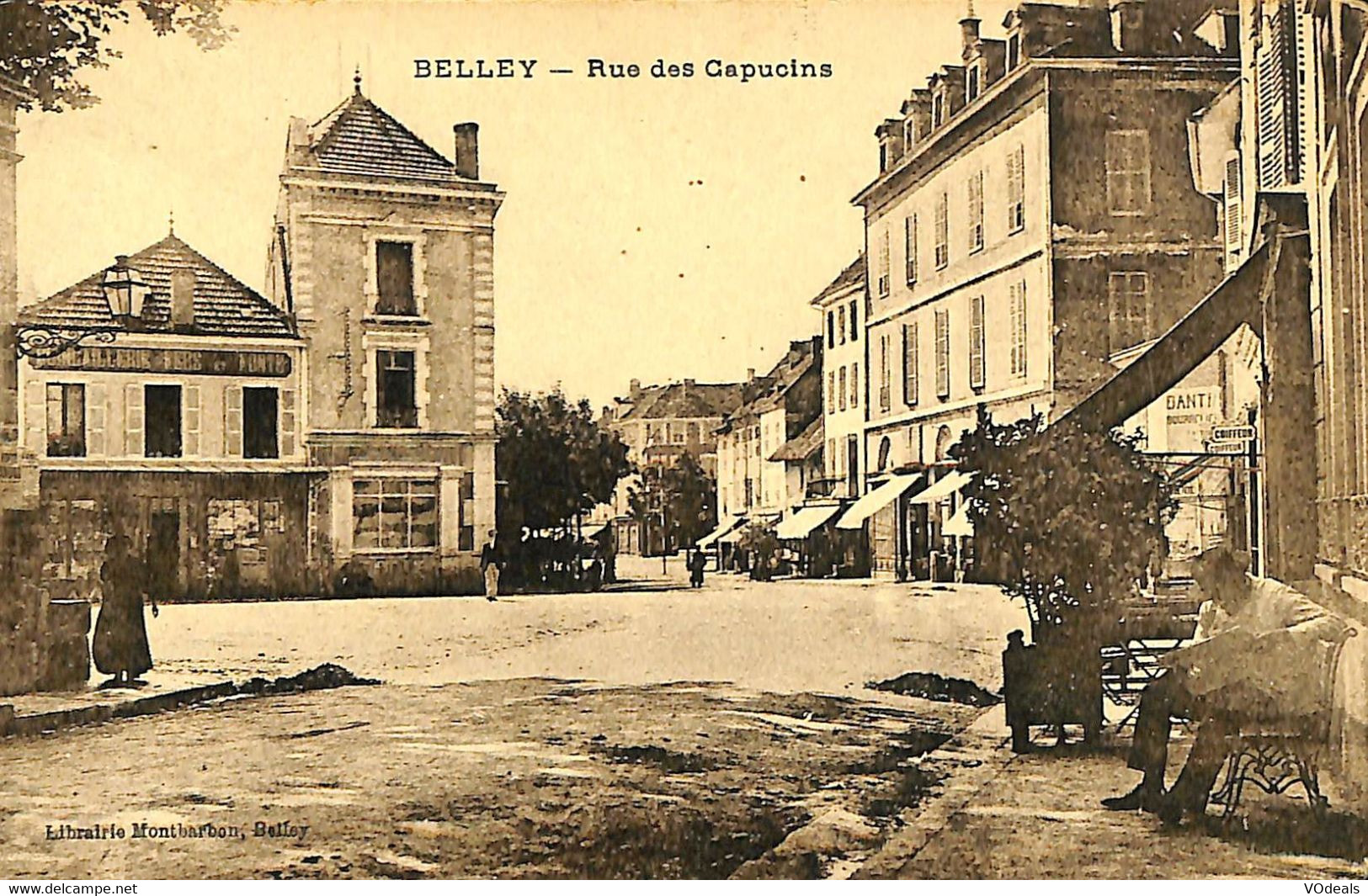 032 333 - CPA - France (01- Ain - Belley - Rue Des Capucins - Belley