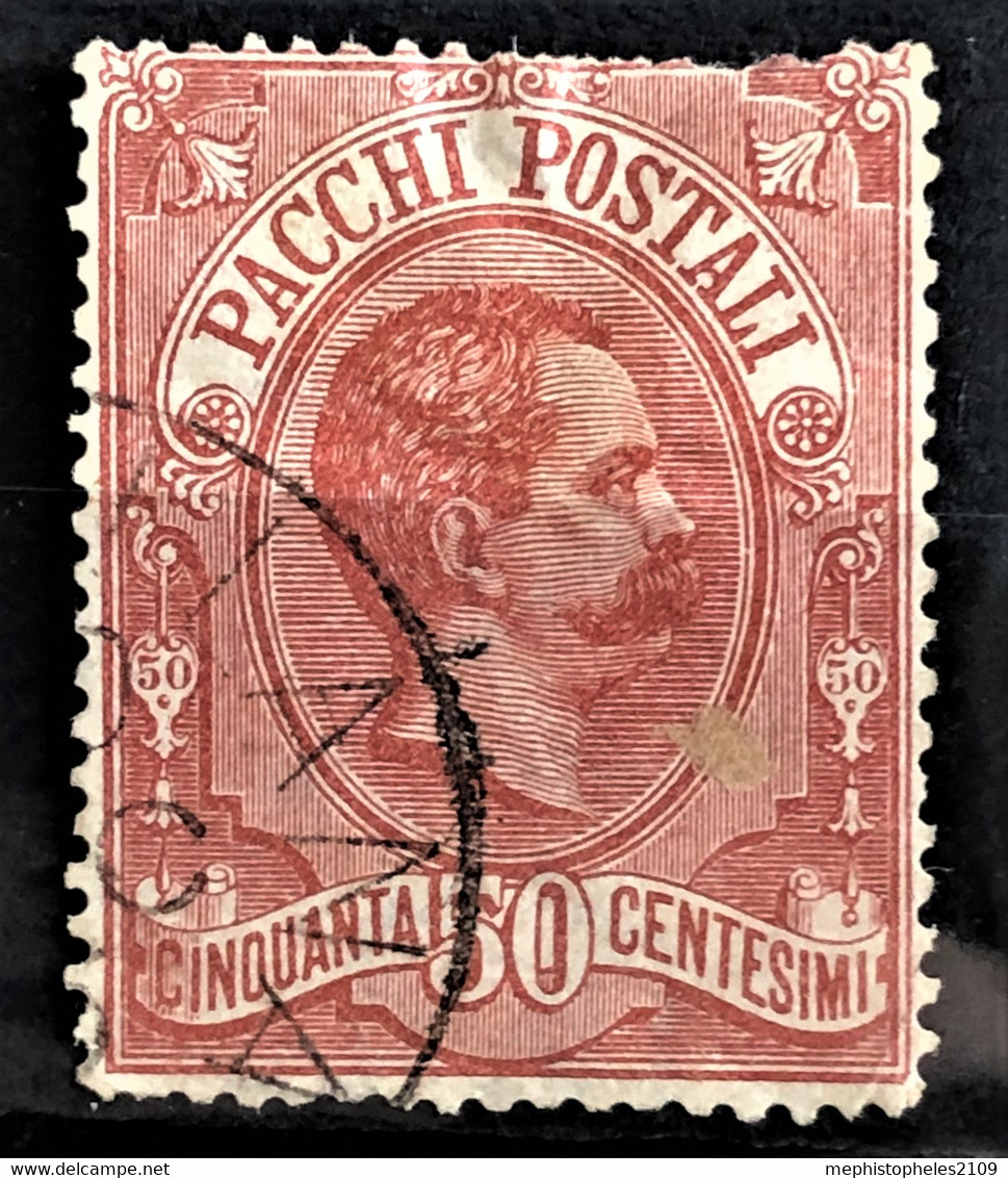 ITALY / ITALIA 1884 - Canceled  - Sc# Q3 - Pacchi Postali 50c - Used