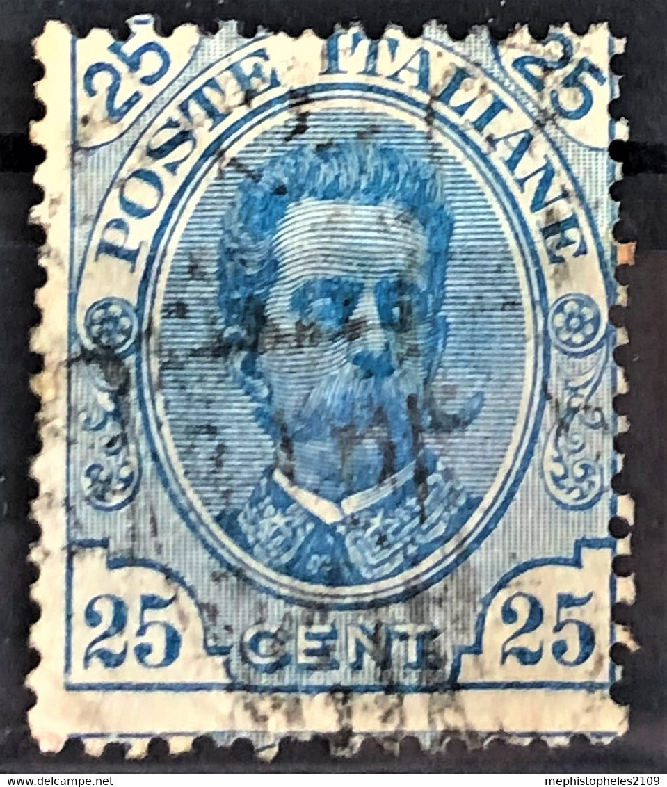 ITALY / ITALIA 1891 - Canceled  - Sc# 70 - 25c - Oblitérés