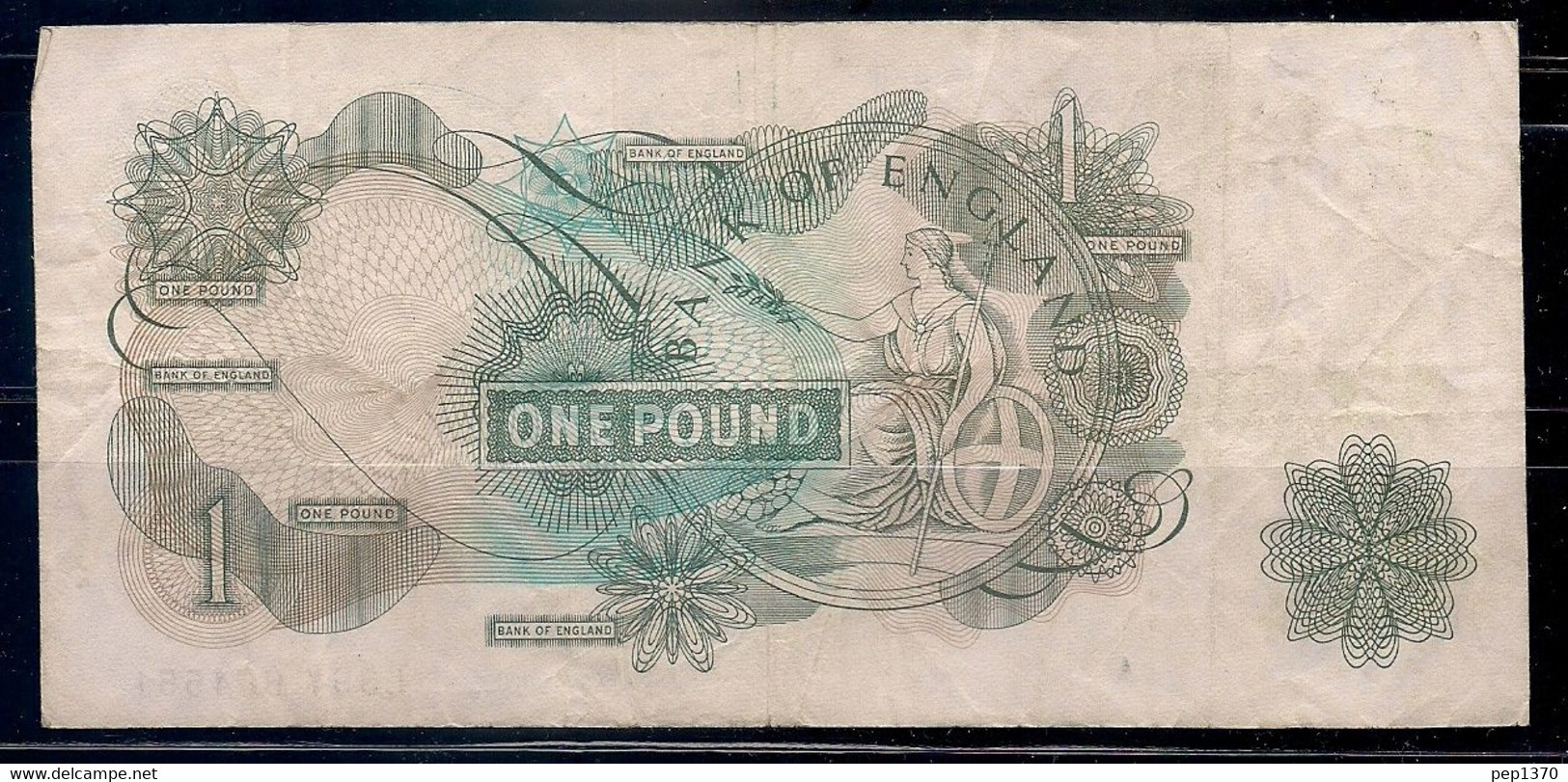 GRAN BRETAÑA - BILLETE DE 1 POUND - 1 Pound