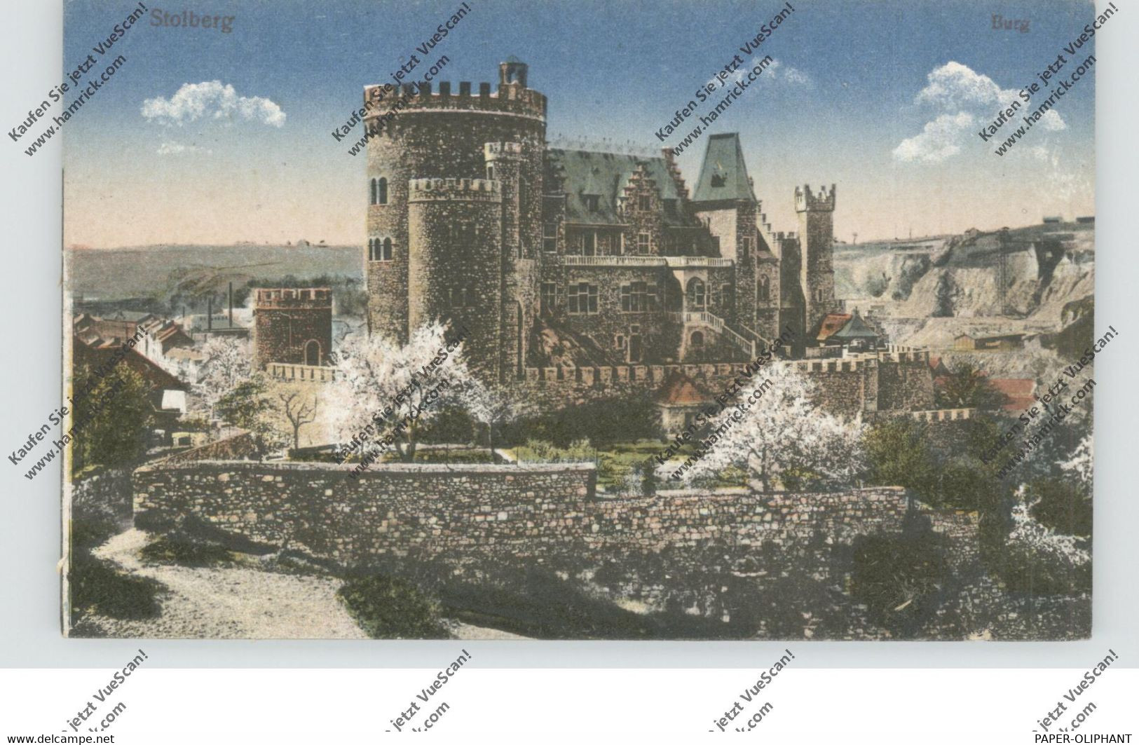 5190 STOLBERG, Burg, 1919 - Stolberg