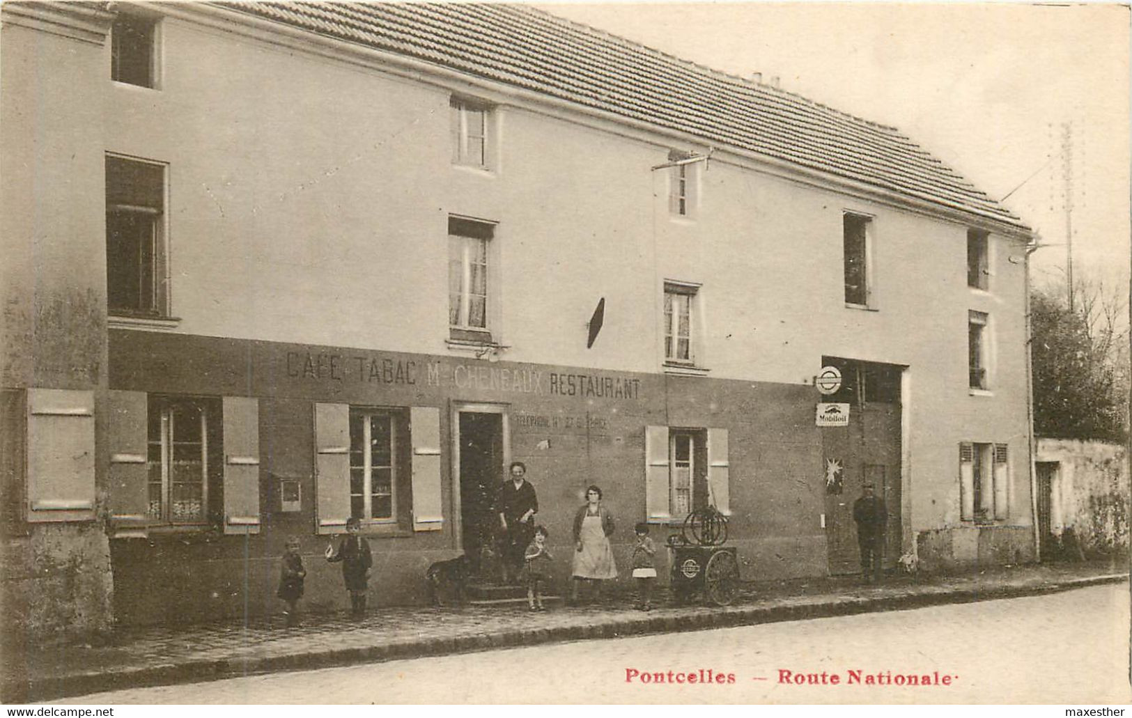 PONCELLES Route Nationale - Pontcelles