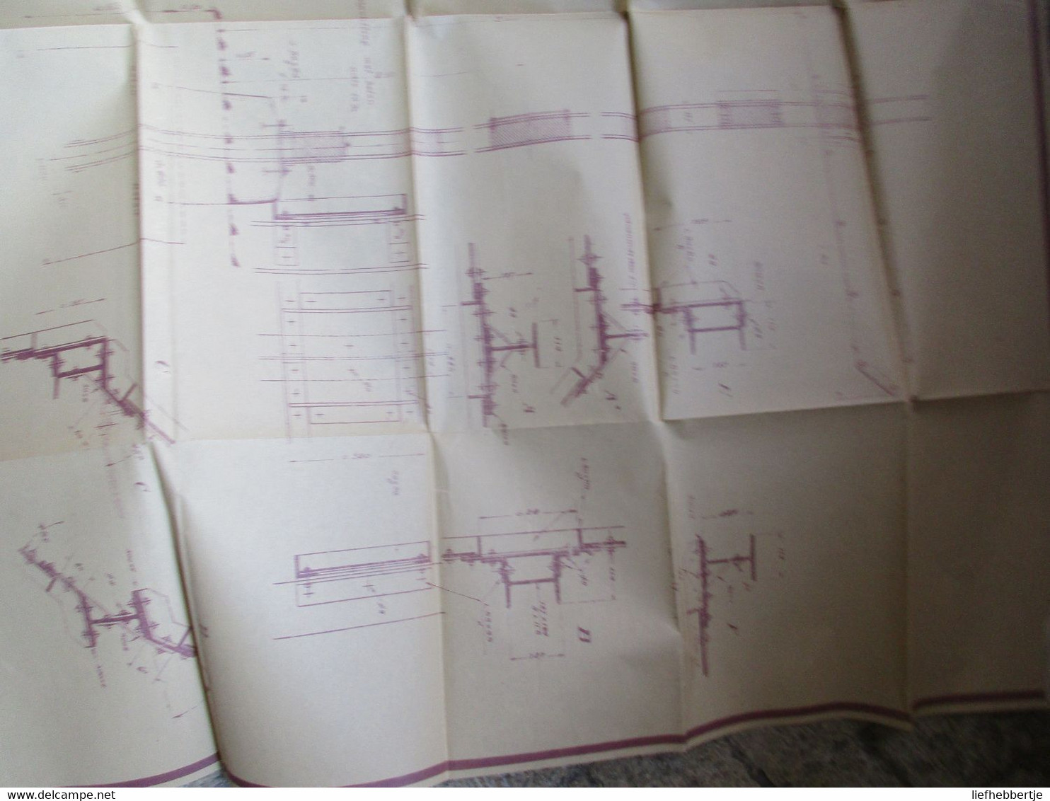 Veldegem : map met documenten ivm firma Decloedt - ijzergieterij  (Zedelgem industrie)