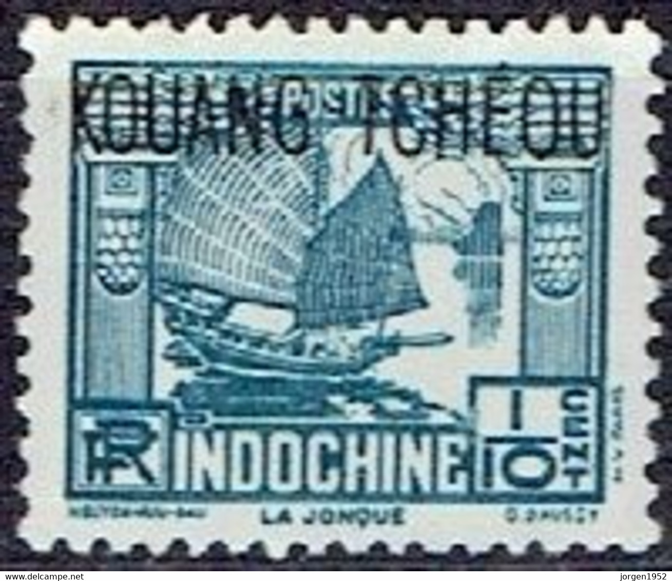 FRANCE   # KOUANG-TCHEOU FROM 1937  STAMPWORLD 97** - Unused Stamps