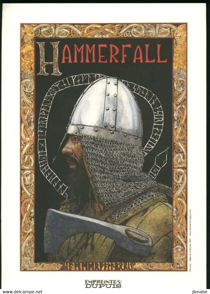 Ex Libris " Hammerfall " Par Talijancic Et Runberg - Illustrators S - V