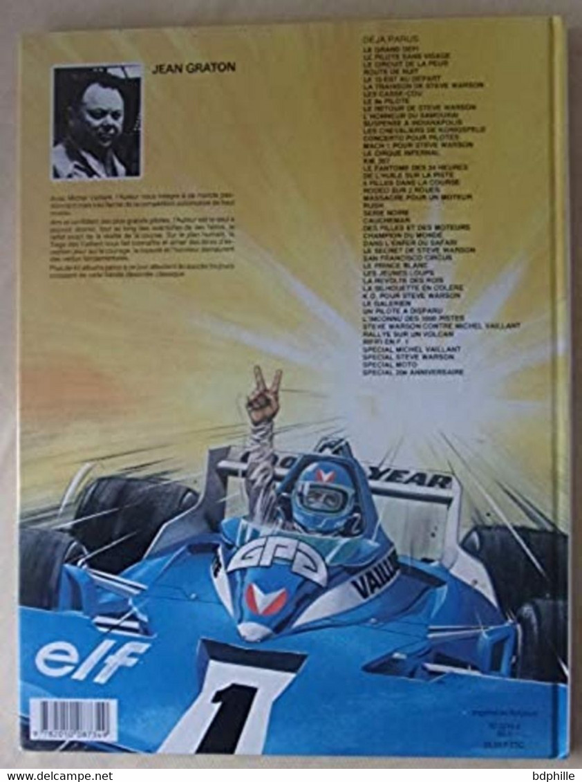 Michel Vaillant Rififi En F.1 EO 82 TTBE - Michel Vaillant