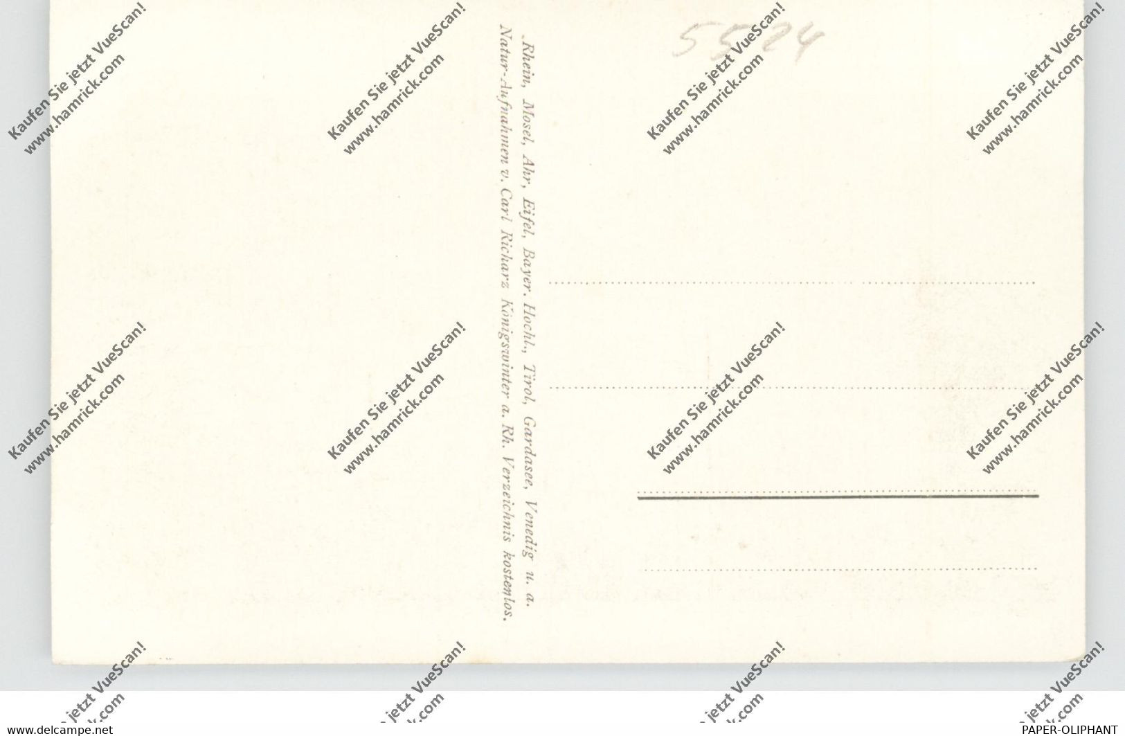 5524 KYLLBURG - MALBERG, Ortsansicht Mit Schloß, Verlag Richarz - Königswinter - Bitburg