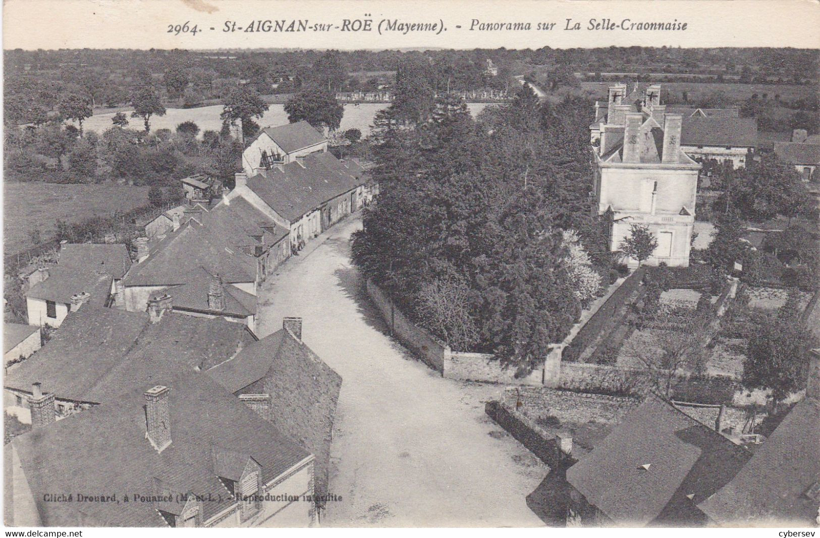 SAINT-AIGNAN-sur-ROË - Panorama Sur La Selle-Craonnaise - Saint Aignan Sur Rö