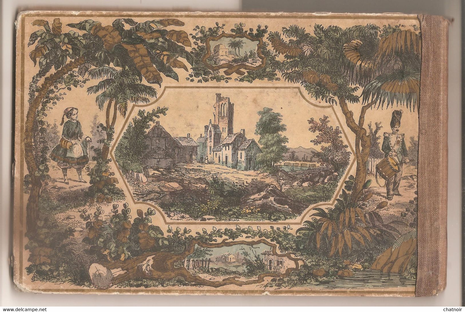 NOS TROUPIERS Album Comique  24 Dessins Colorisés Par Randon ( Lyon 1814 Paris 1884) Editeur Pont A Mousson  26 X 17 Cm - Französisch