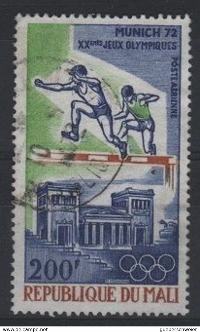 JO72/E154 - MALI PA 149 Obl. Jeux Olympiques Munich 1972 - Mali (1959-...)