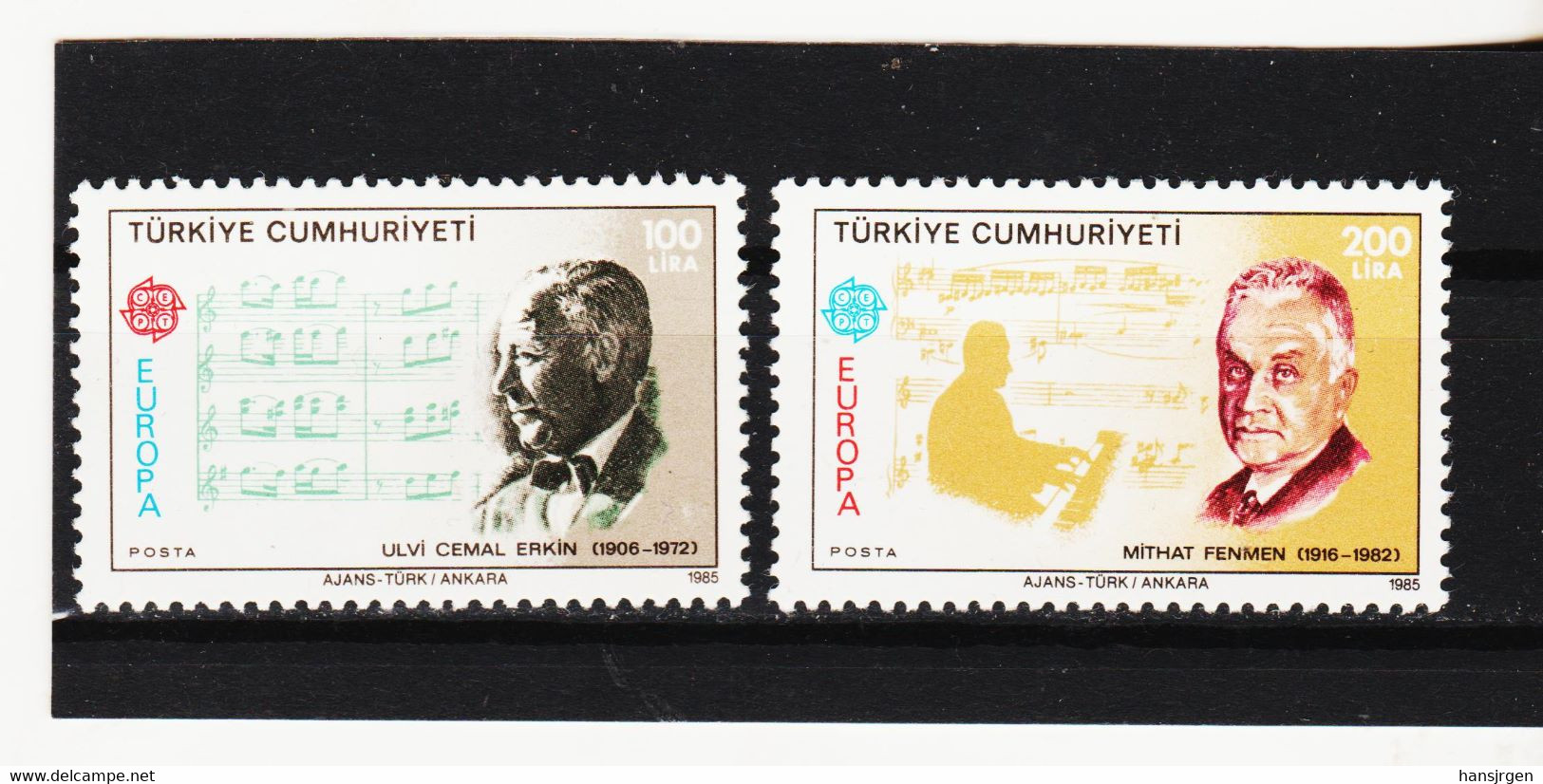 66Q474  TÜRKEI 1985  MICHL 2706/07 ** Postfrisch SIEHE ABBILDUNG - Altri & Non Classificati