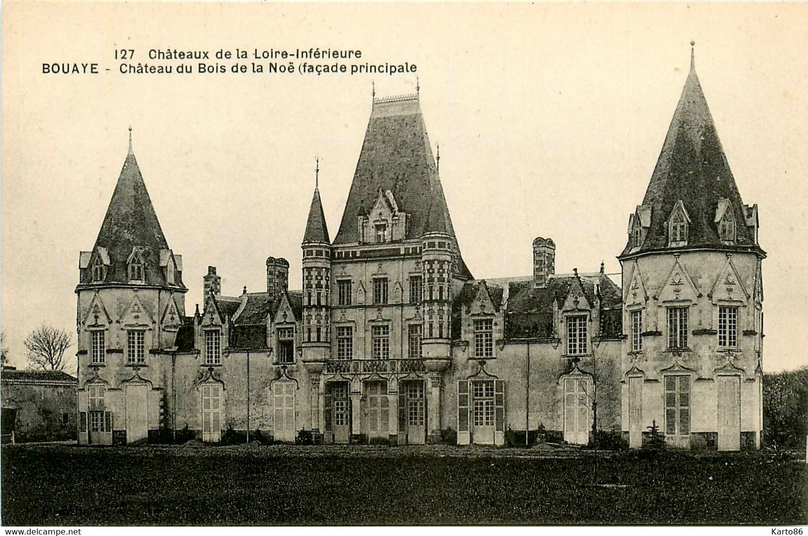 Bouaye * Château Du Bois De La Noë * Façade Principale - Bouaye