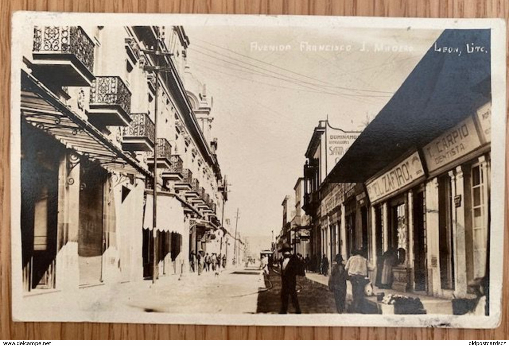 Nicaragua 12 Leon 1928 Avenida Francisco I Madero Dentist Dentista Carpio El Zafiro Shop - Nicaragua