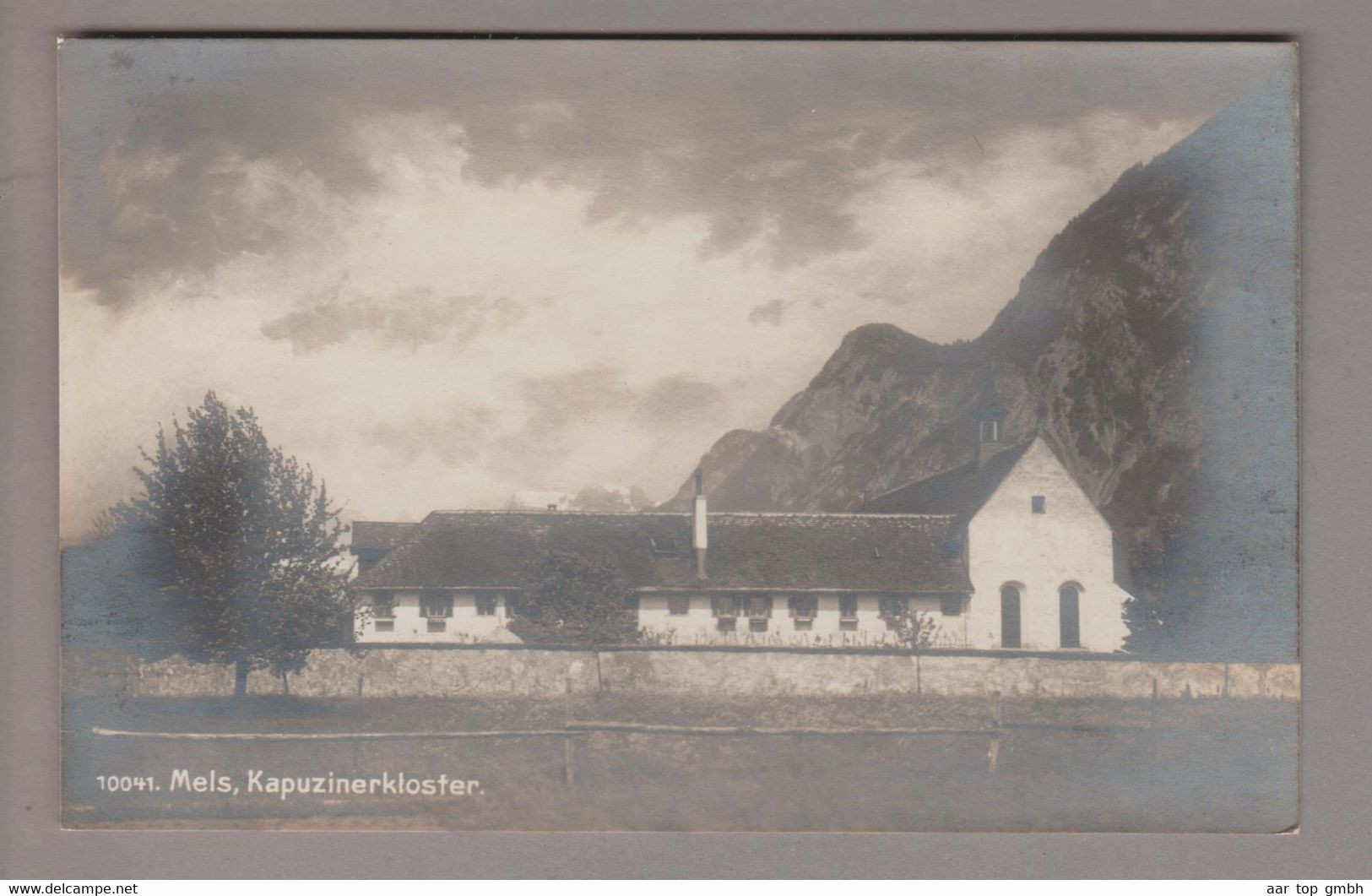 CH SG Mels 1917-11-19 Foto Frei&Co. Kapuziner-Kloster - Mels