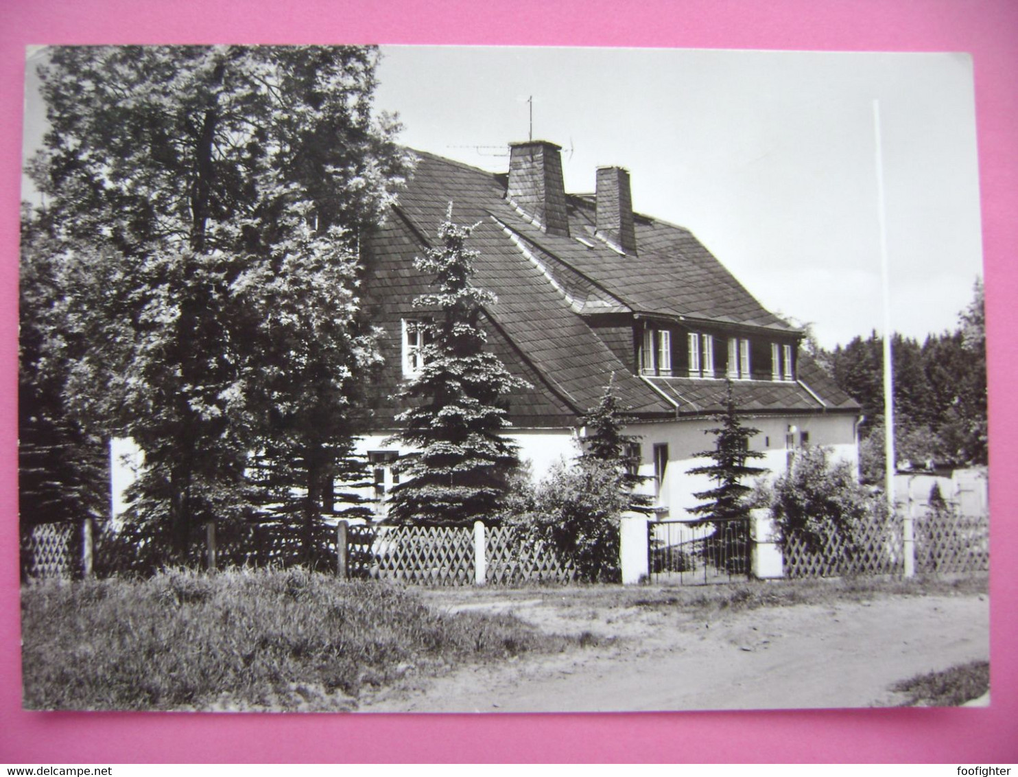 SEHMA (Kr. Annaberg) Ferienheim "Waldhaus" Des Deutschen Turn- Und Sportbundes Der DDR - 1980s Used - Sehmatal