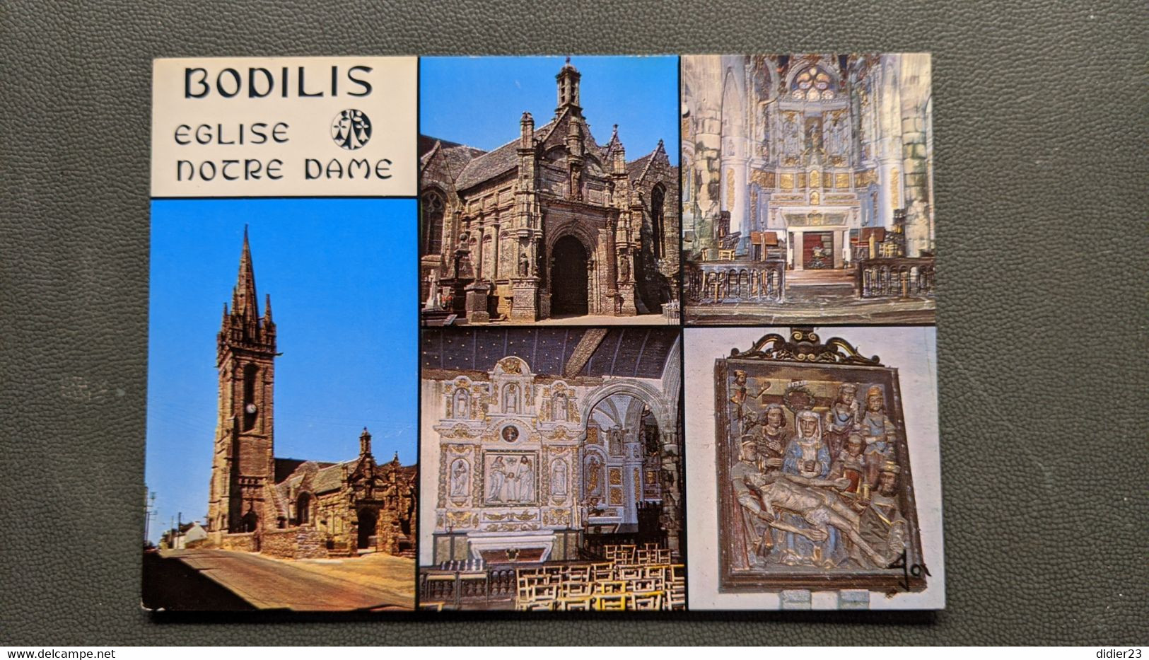 LOT 91  CARTES DE BRETAGNE MONUMENTS DE BRETGNE CIMETIERE EGLISE CALVAIRE CHAPELLE VITRAUX RETABLE CRYPTE - Bretagne