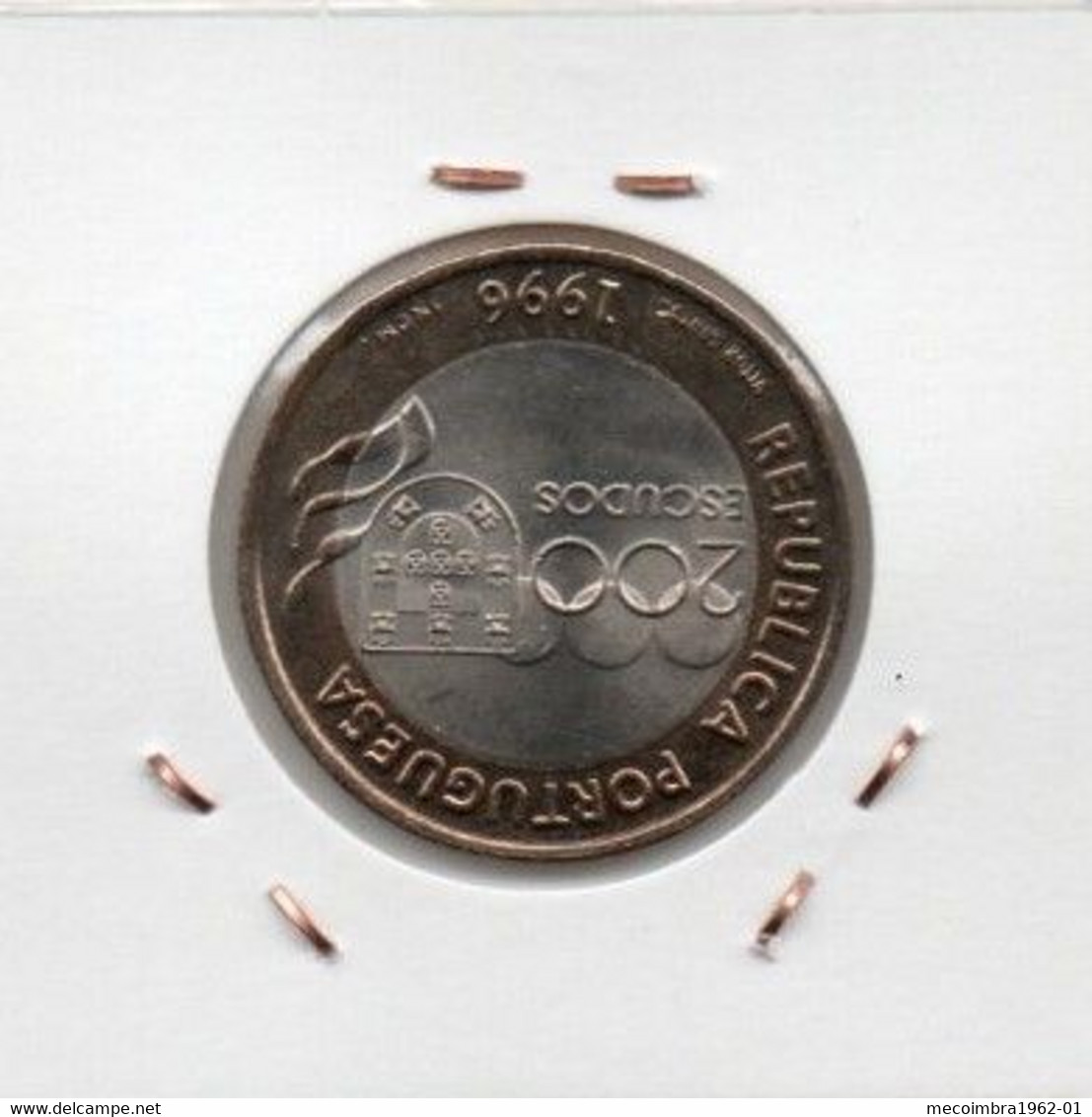 1996 Portugal 200 Escudos 1996 XXVI Jeux Olympiques 1996 - Portugal