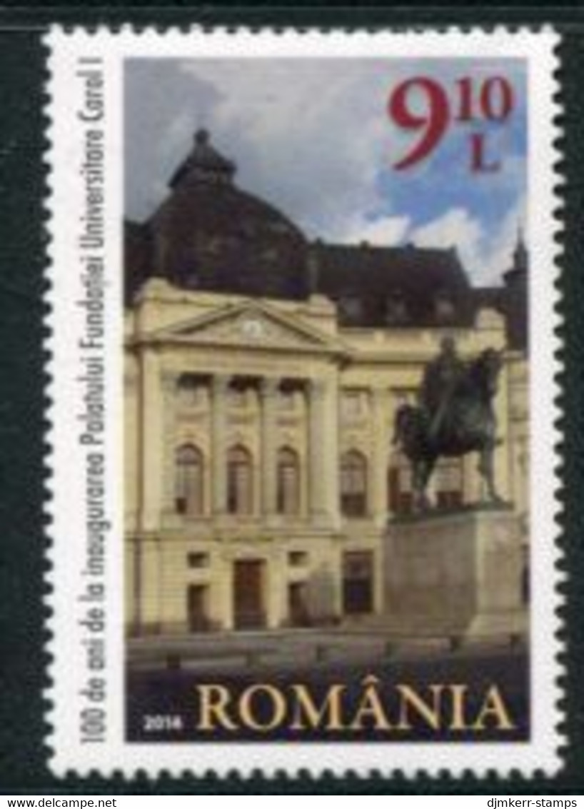 ROMANIA 2014 University Building Centenary MNH / **.  Michel 6894 - Unused Stamps
