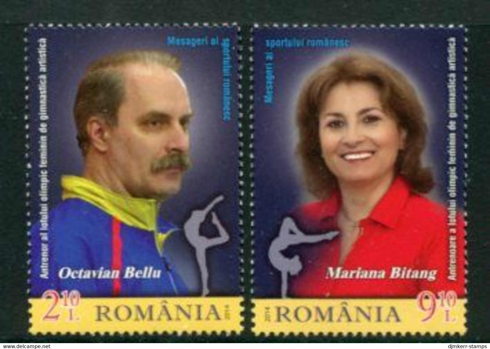 ROMANIA 2014 Sports Ambassadors MNH / **.  Michel 6830-31 - Neufs