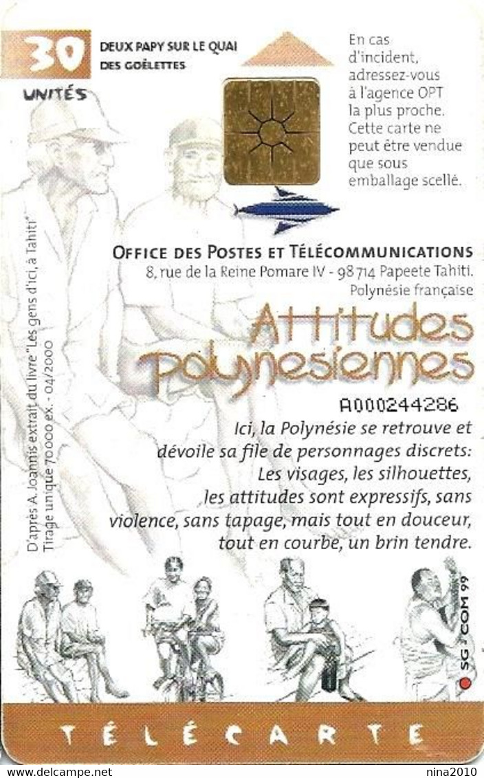 Télécarte Polynésie Française - Polynésie Française