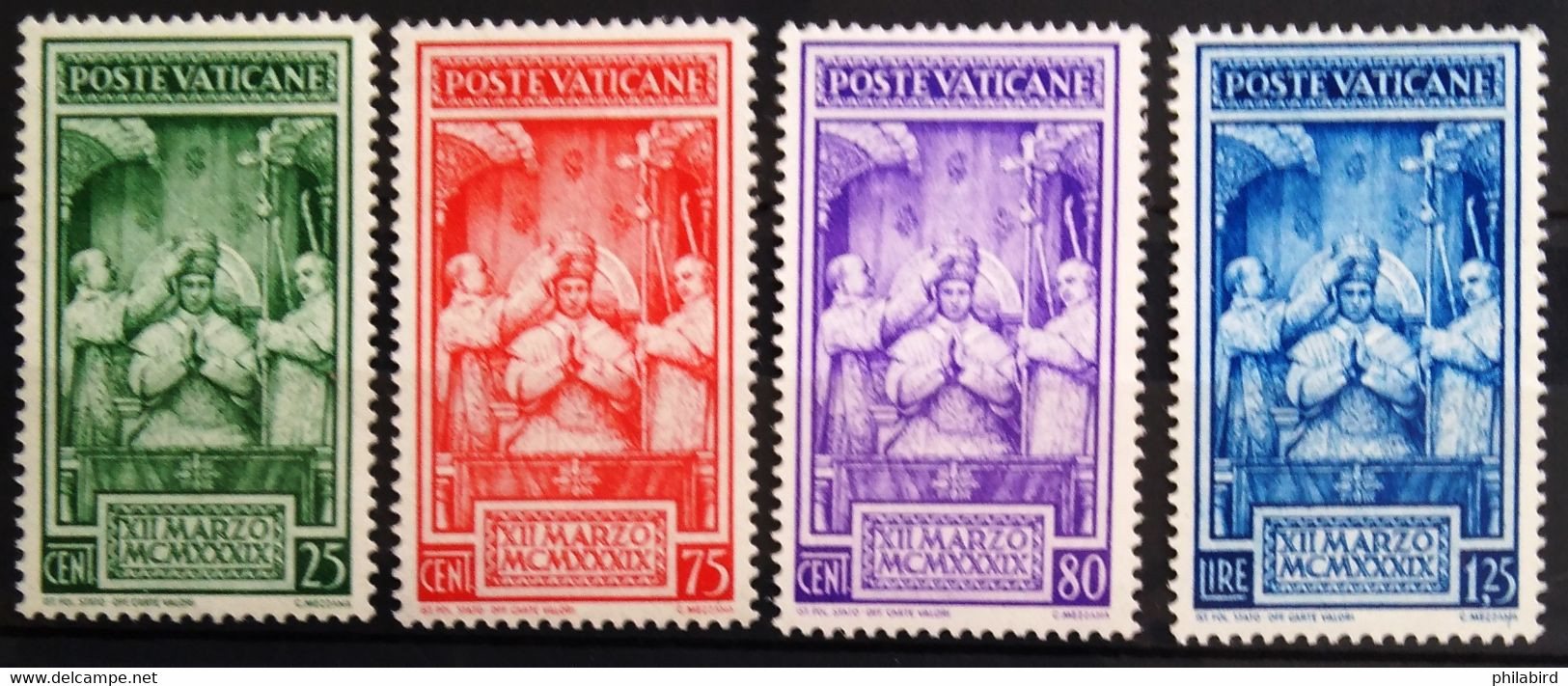 VATICAN                 N° 86/89                 NEUF* - Nuevos