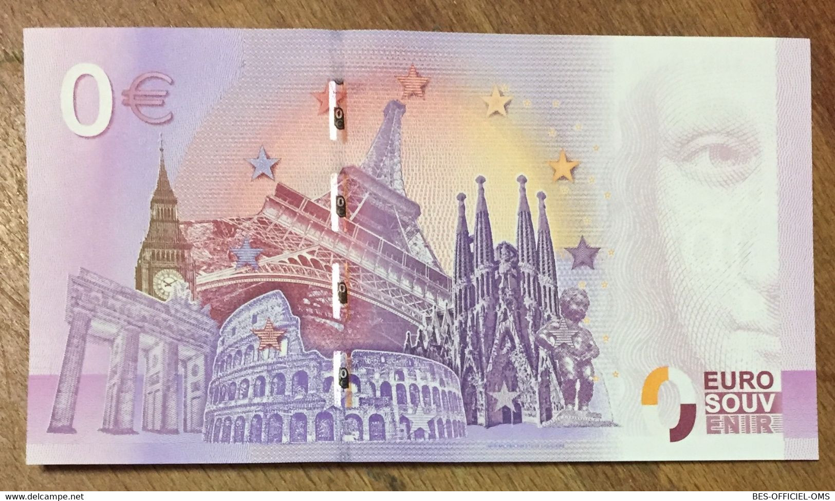 2016 BILLET 0 EURO SOUVENIR DPT 64 AQUARIUM DE BIARRITZ ZERO 0 EURO SCHEIN BANKNOTE PAPER MONEY - Essais Privés / Non-officiels