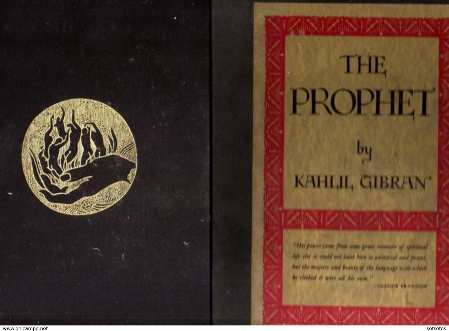 The Prophet By Kahlil Gibran -  This Is A Borzoi Book, Published By Alfred Knopf Inc.manufactured In USA   Hardbound - Unclassified