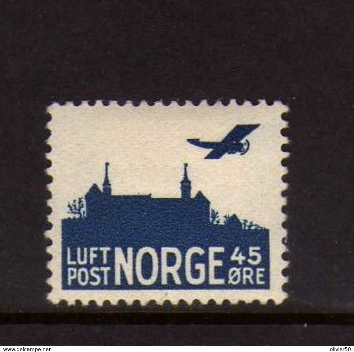 Norvege (1941)  - Chateau Ackershus  -  Neufs* - Neufs