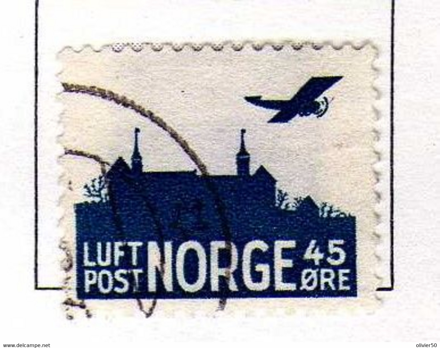 Norvege (1941)  - Chateau Ackershus  -  Neufs* - Gebruikt