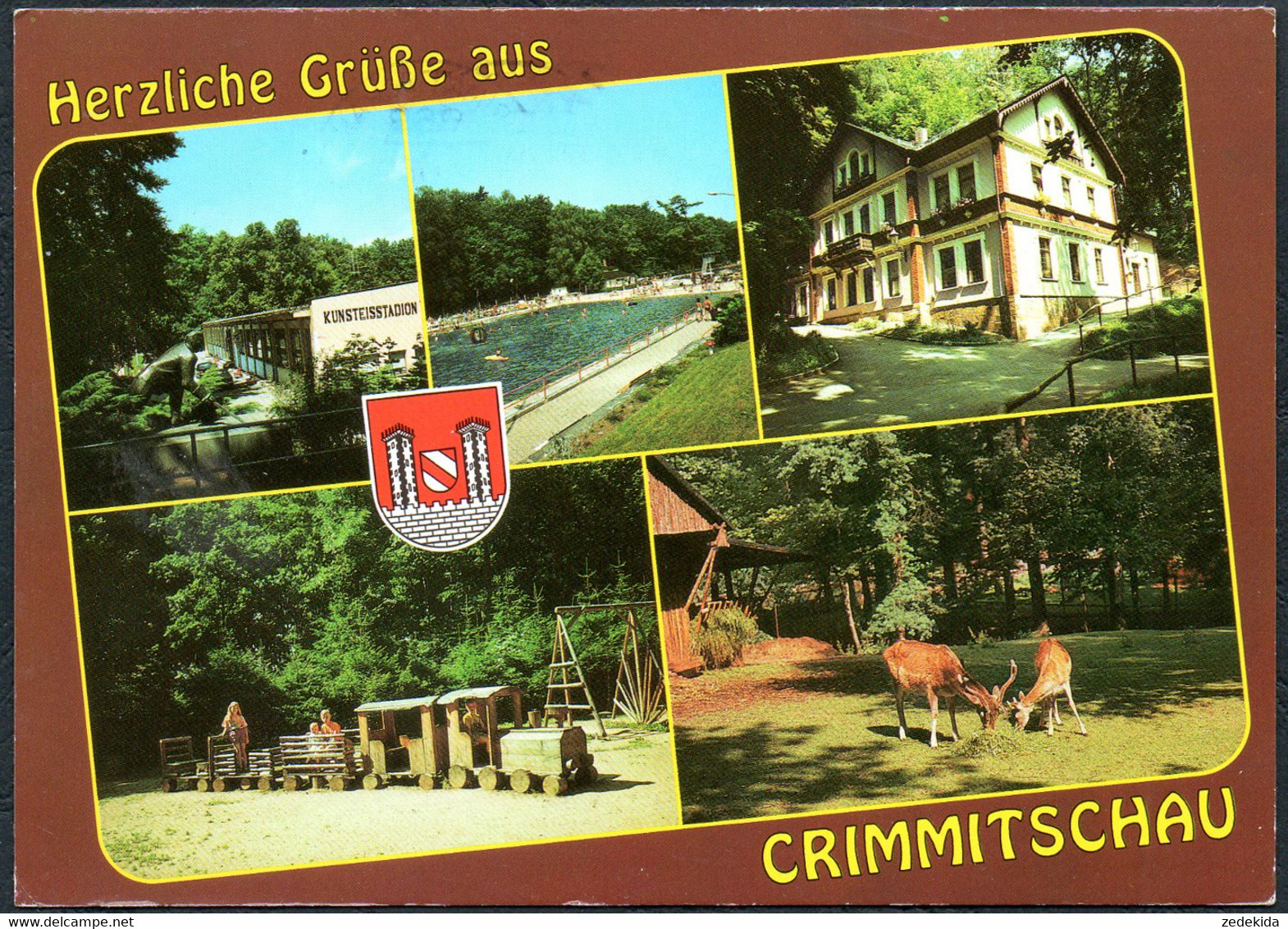 E1073 - TOP Crimmitschau - Bild Und Heimat Reichenbach Qualitätskarte - Crimmitschau