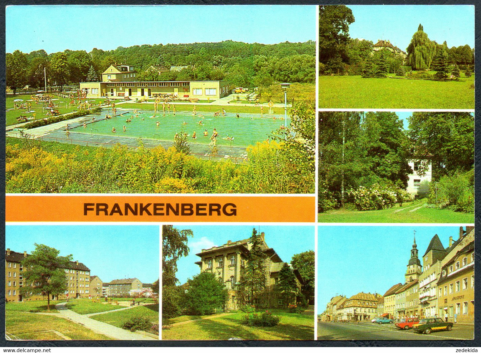 E1848 - TOP Frankenberg Freibad - Bild Und Heimat Reichenbach - Frankenberg