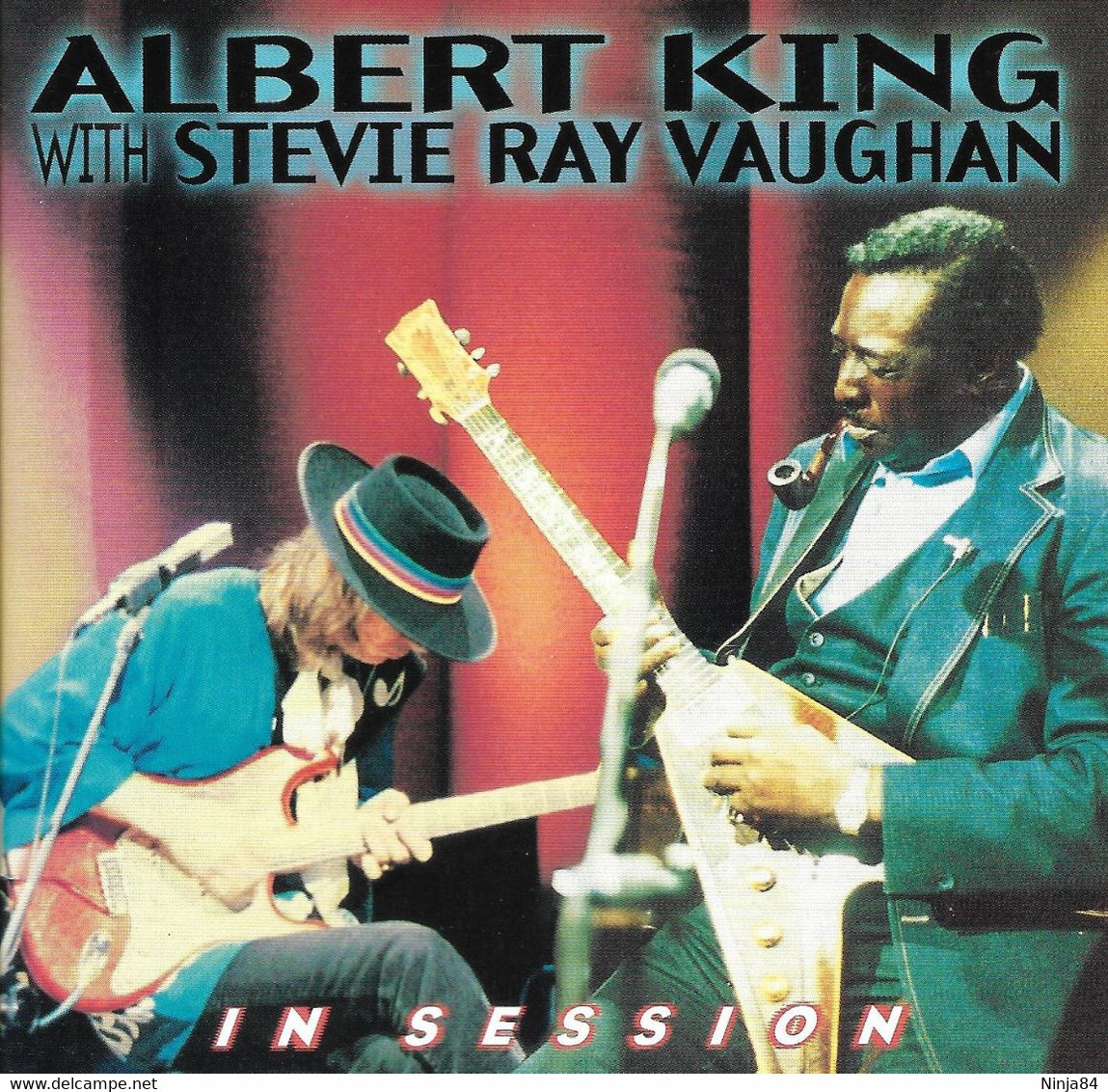 CD Albert King With Stevie Ray Vaughan ‎" In Session "  USA - Blues