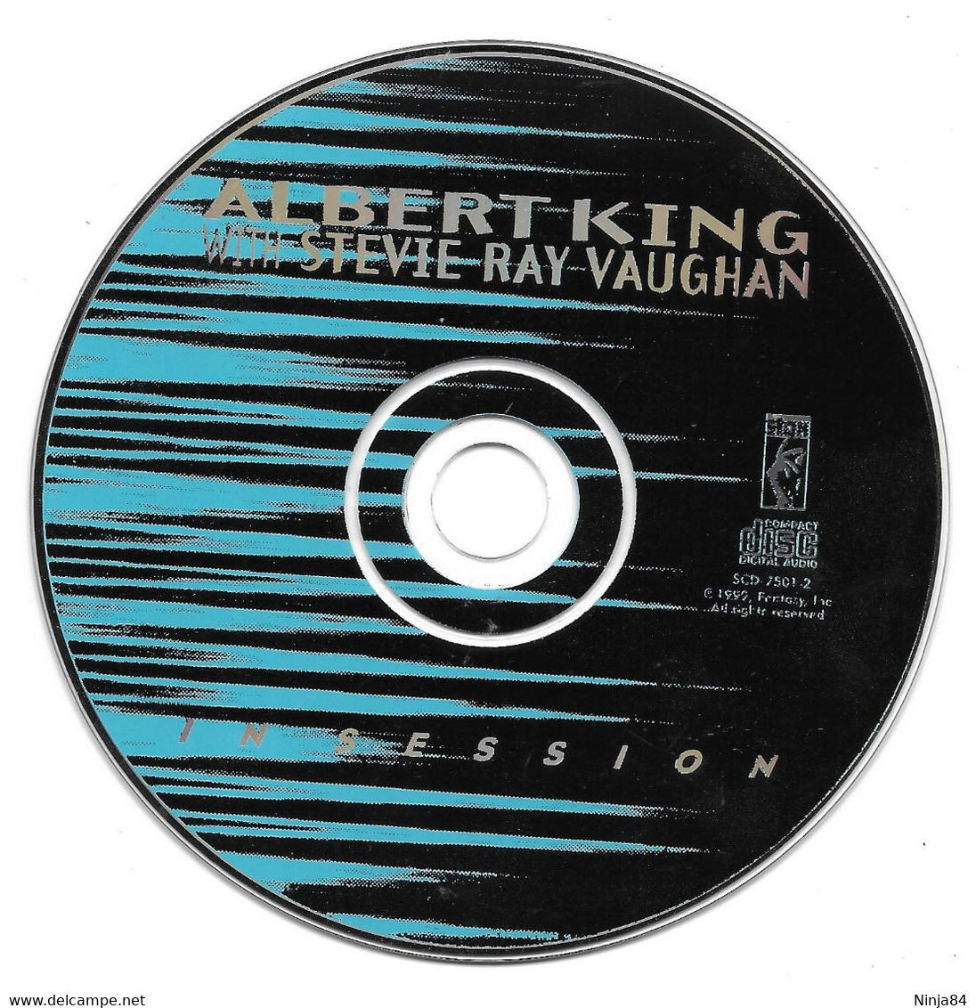 CD Albert King With Stevie Ray Vaughan ‎" In Session "  USA - Blues