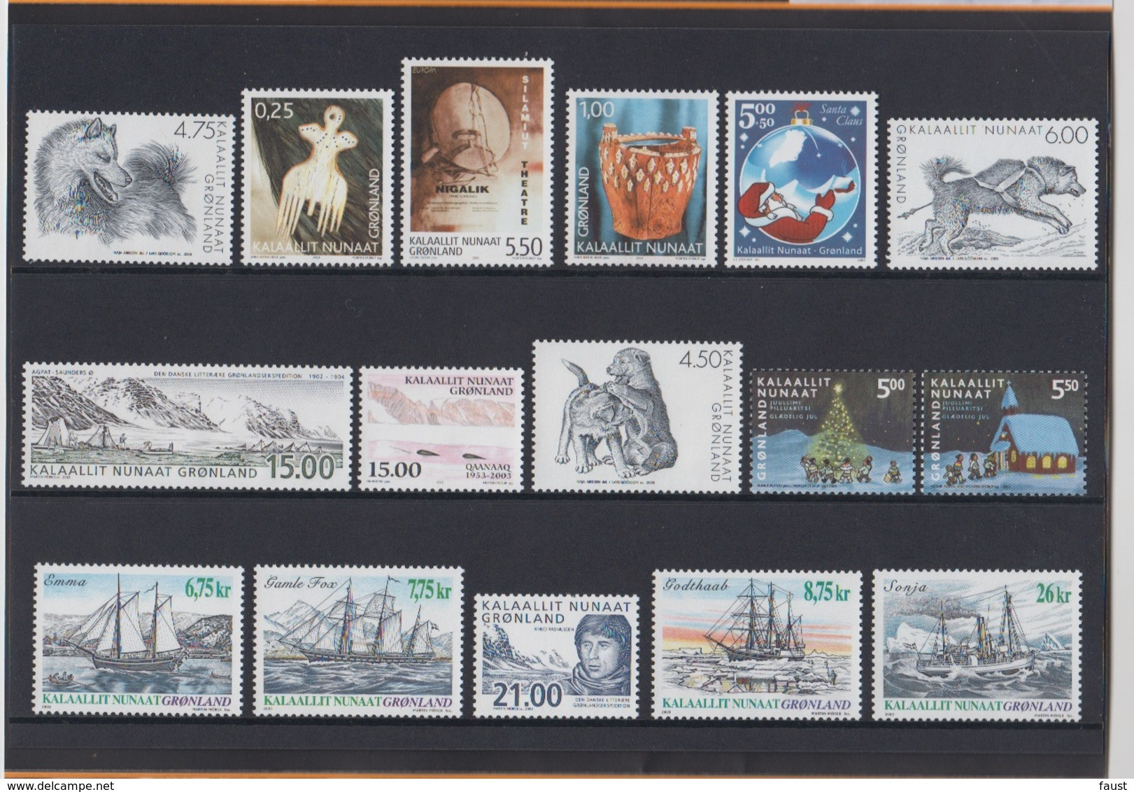 2003** (sans Charn., MNH, Postfrish)  Original Year Pack As Issued - Années Complètes