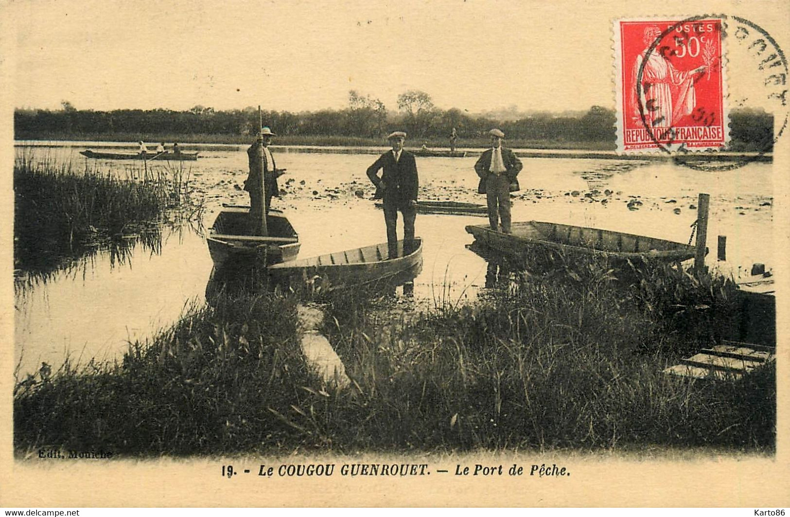 Guenrouet * Le Cougou * Le Port De Pêche - Guenrouet