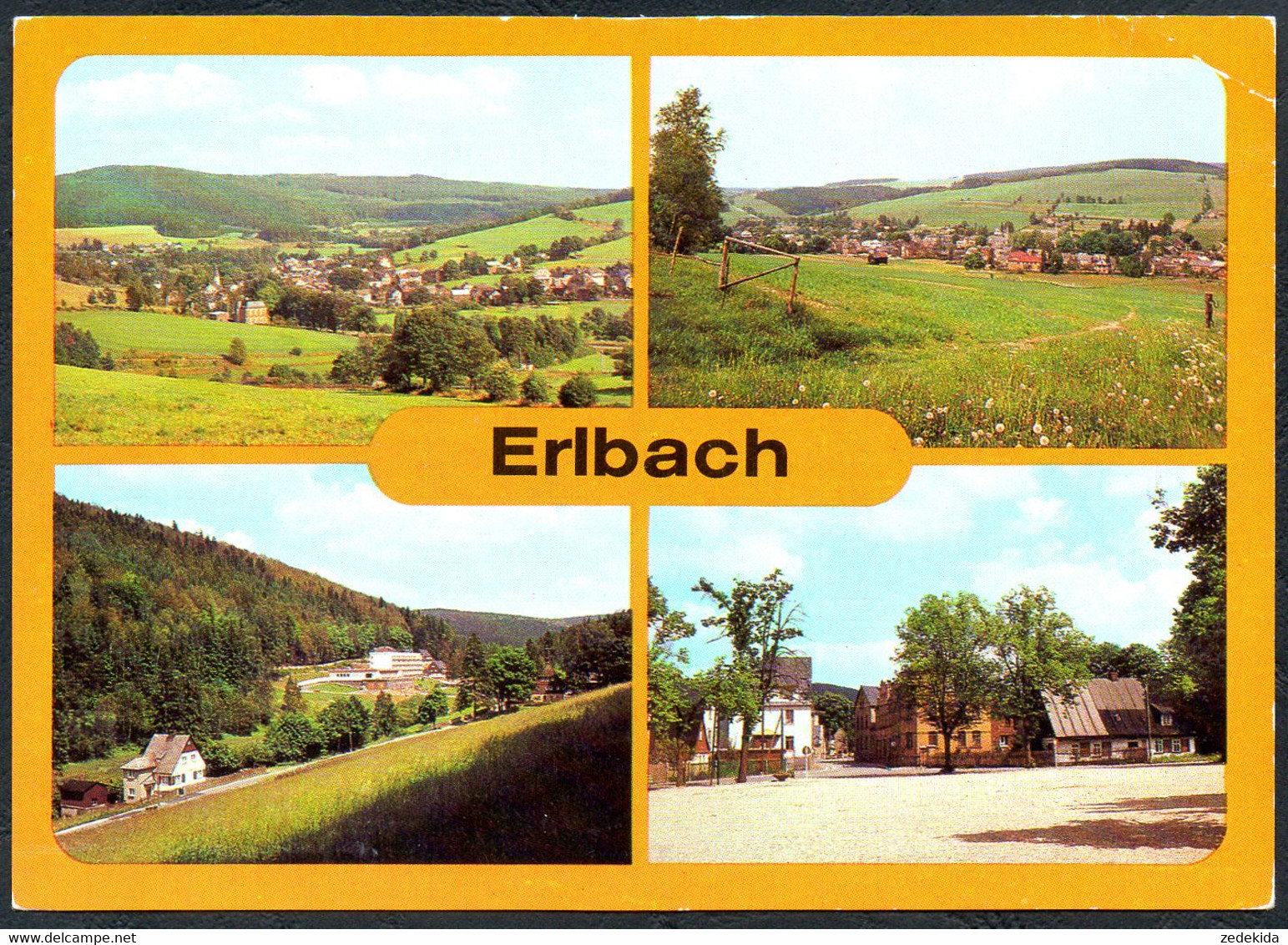 E1863 - Erlbach Erlabrunn - Bild Und Heimat Reichenbach - Erlbach-Kirchberg