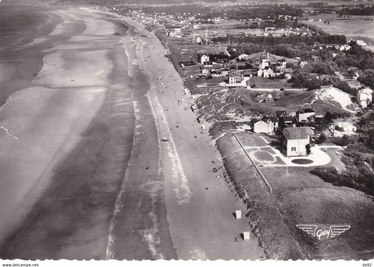 CALVADOS LA FRANCE VUE DU CIEL LE HOME SUR MER LA PLAGE - Other & Unclassified