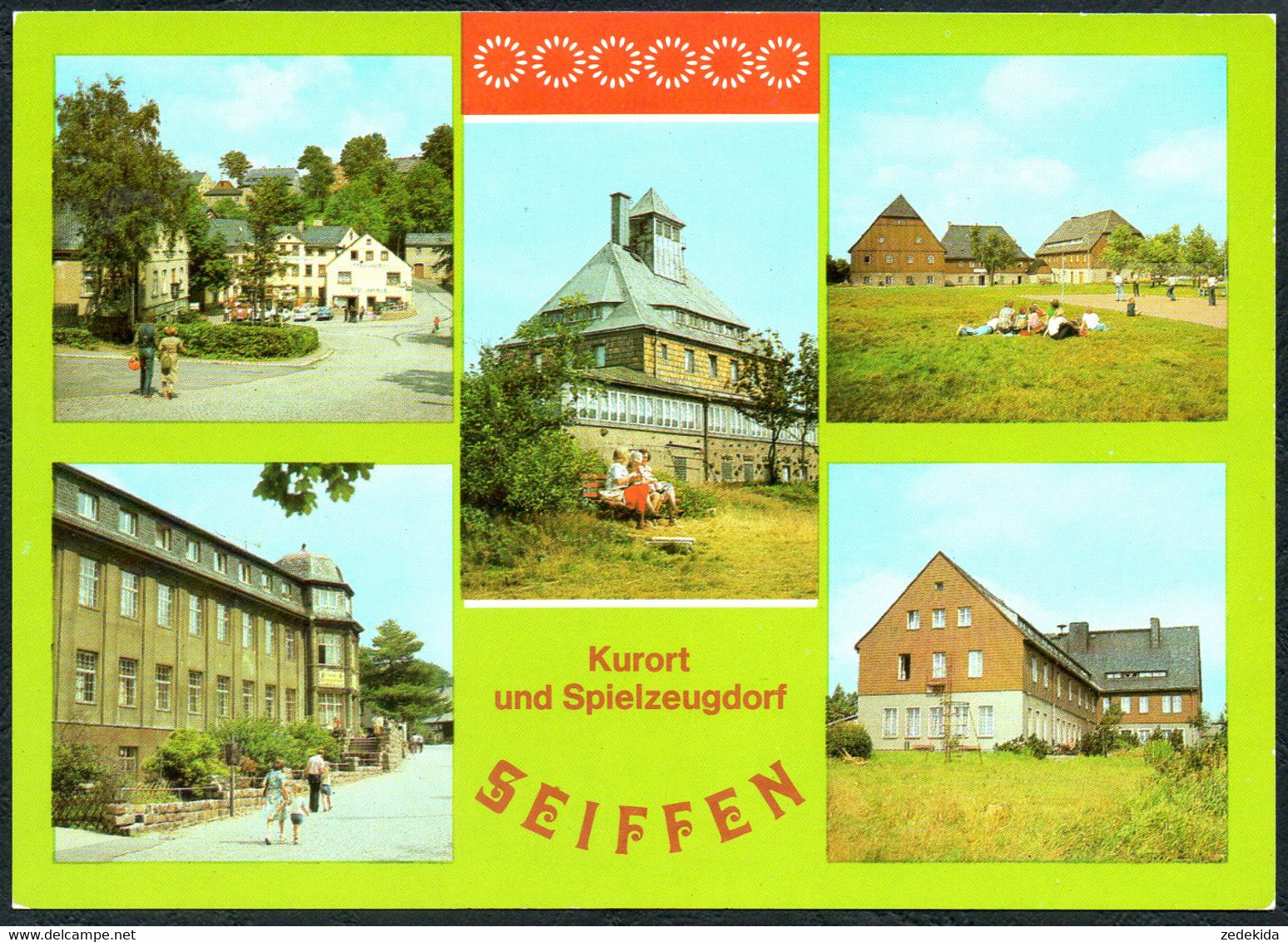 E1884 - TOP Seiffen - Bild Und Heimat Reichenbach - Seiffen